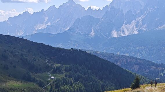 Foto von Paolo Setti entlang der Tour