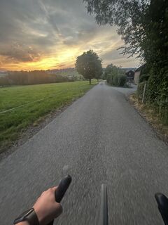 Foto von Sebastian Schulz entlang der Tour