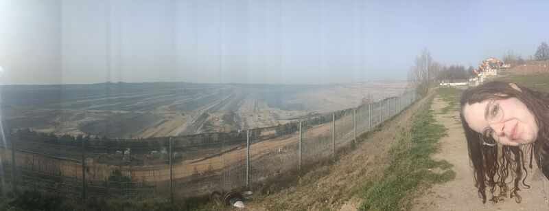 Foto de Lilly Volders a lo largo del recorrido