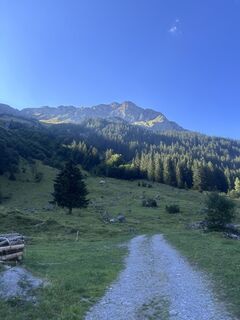 Foto de Bene Schadel a lo largo del recorrido