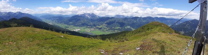 Foto von Andreas Cap entlang der Tour