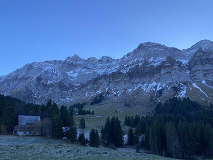 Foto von David Amrein entlang der Tour