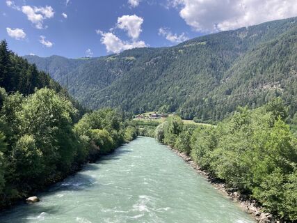 Foto von Lorenz Kleber entlang der Tour
