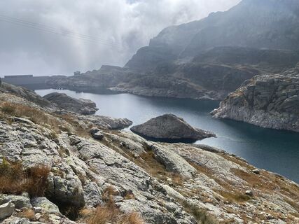 Foto von Marilena Locatelli entlang der Tour