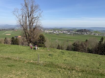 Foto von Astrid entlang der Tour