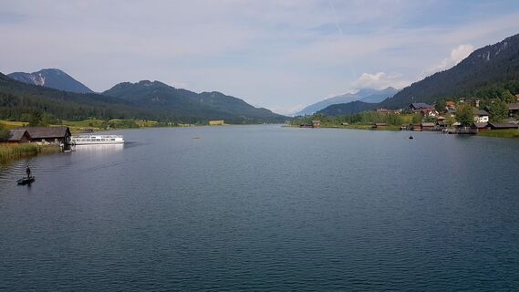 Blick von der Brücke nach Osten