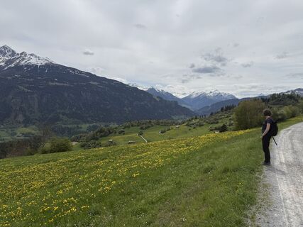 Foto von Rico Vincenz entlang der Tour