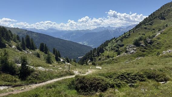 Foto von Benjamin Krebs entlang der Tour