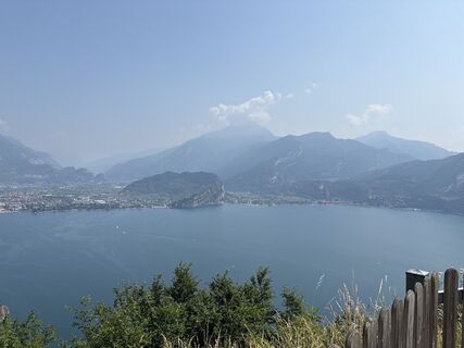 Foto von Heinz Sperl entlang der Tour