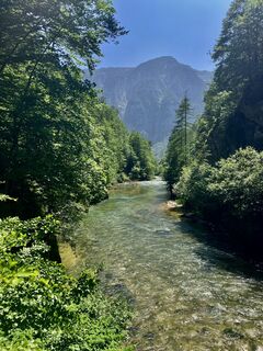 Photo de Johann Holzinger le long du parcours