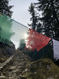 Foto von Sven Krieblin entlang der Tour
