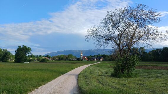Foto von Nataša Pogorevc entlang der Tour