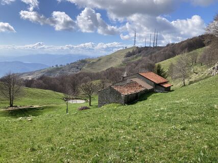 Zdjęcie z Marilena Locatelli wzdłuż trasy