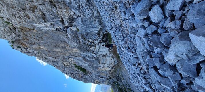 Fotografia z Martina Oitzinger na trase