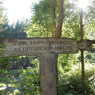 Wegweiser auf den Georgiberg