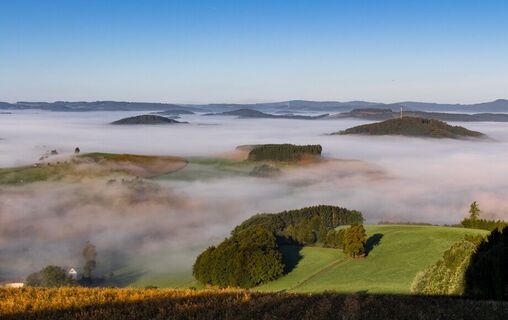 Frühnebel über Altenilpe