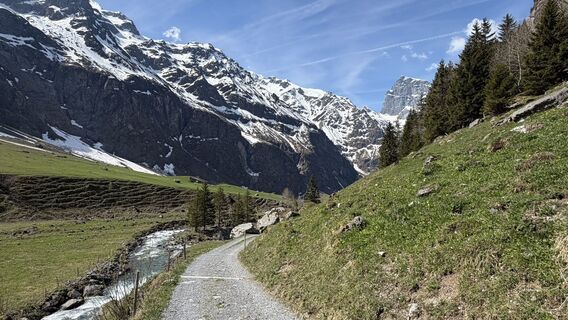 Foto von Boris Schickedanz entlang der Tour