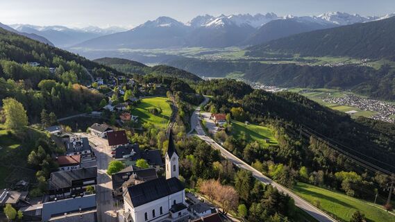 Blick auf Reith im Inntal