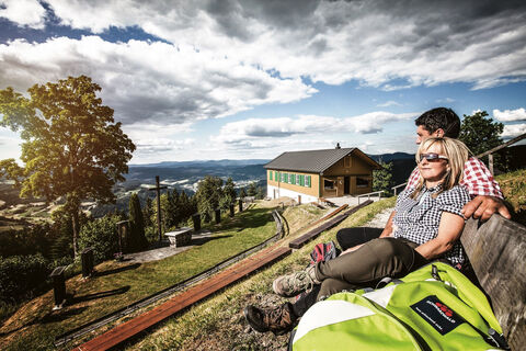 Pause auf dem Hörnleberg