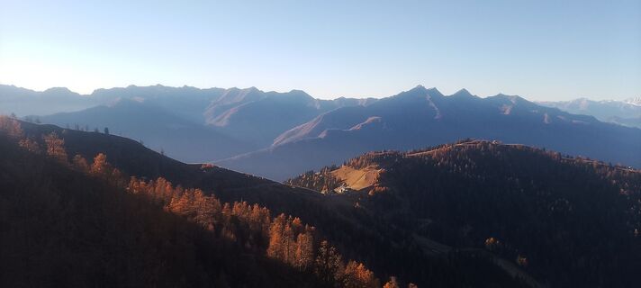 Foto von Mattia Narciso entlang der Tour