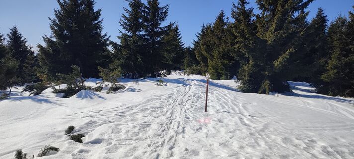Foto von Jozef Barica entlang der Tour