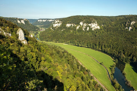 Blick vom Eichfelsen