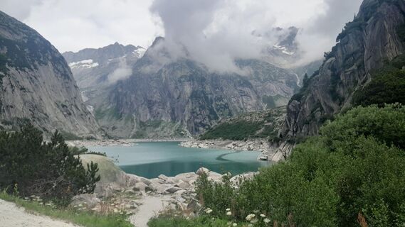 Foto von Sergio Fontana entlang der Tour