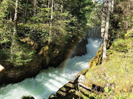Der Wasserfall bei der Ranftlmühle