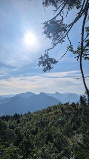 Foto von Klaus Lehner entlang der Tour