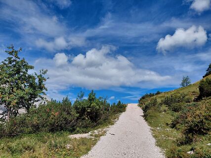 Foto de Sabine Steuxner a lo largo del recorrido