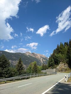 Foto von Aner entlang der Tour