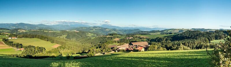 Ebenhofer Höhe zwischen Krumbach und Hollenthon