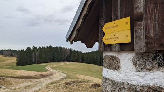 Foto von Klaus Lehner entlang der Tour