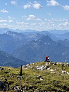 Foto von Arthur Fleischmann entlang der Tour