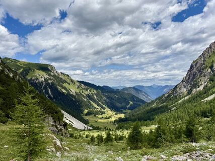 Photo de Norbert Herbig le long du parcours