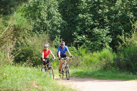 Moutainbiken auf der MTB 1 im Sankt Wendeler Land