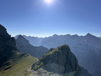 Foto de Norbert Herbig a lo largo del recorrido