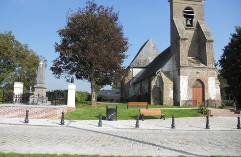 Kirche von Saint-Fuscien in Saigneville