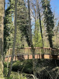 Foto von Manuela Oswald entlang der Tour