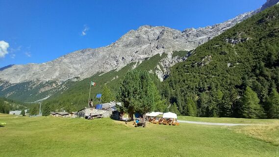 Foto von Silvano Manzoni entlang der Tour
