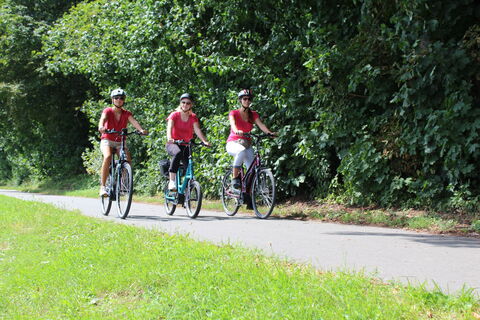 Radfahrer Mittelweser