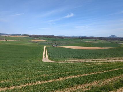 Foto von Gabriele entlang der Tour