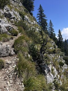 Foto de Johann Kusch a lo largo del recorrido