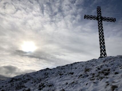 Foto von Natale Maffioletti entlang der Tour