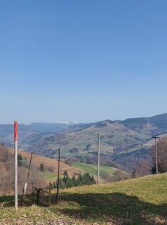 Foto von Johanna Keller entlang der Tour