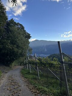 Photo de Cyrill Bischof le long du parcours