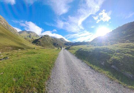 Foto de Luca Nicoli a lo largo del recorrido