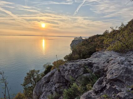 Foto von Angela Hauler entlang der Tour