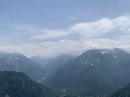 Foto de Toni Lerda a lo largo del recorrido