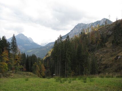 Blick zurück Richtung Pyhrgas